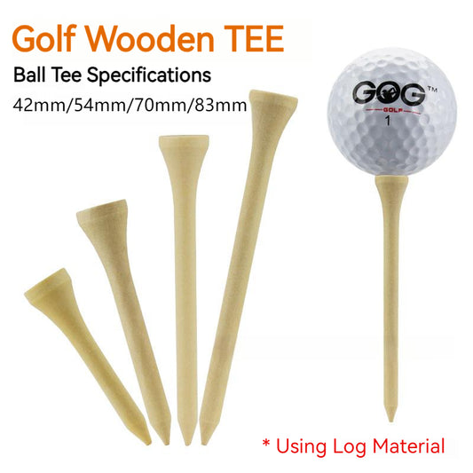 New Durable Wooden Golf Practice Accessory Spikes TEE Holder Ball Rest Ladder