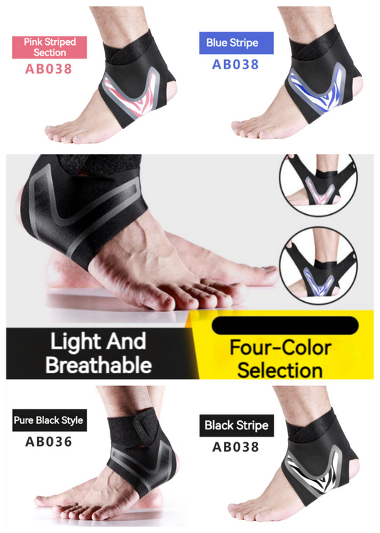 Unisex Compression Ankle Socks With Anti-sprain Protection Sports Protectors