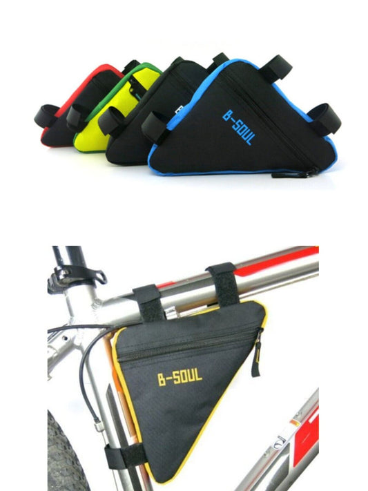 Riding Bike Mountain Bike Pack Triangle Kit Upper Tube Beam Covers Toolkit