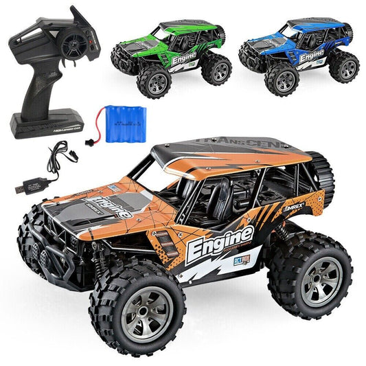 High Speed Off Road 1:18 2.4GHz Vehicle Remote Control Electric Car Toy Boy Gift