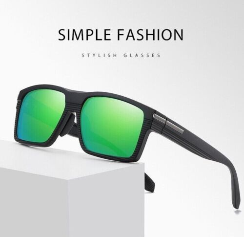 Men's Cool Looking Anti UV400 Polarized Sport Driving Fishing Eyewear Sunglasses