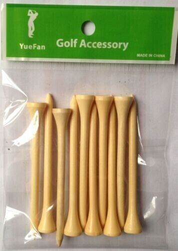 AU Simple Golf Spikes TEE Wooden Ball Holder Ball Rest Ladder Practice Accessory