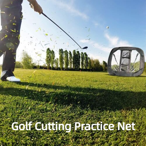 Simple Fast Folding Golf Cutting Practice Net Indoor Practice Training Net