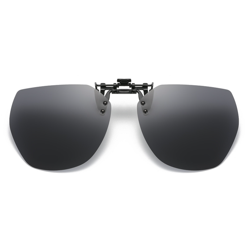 New Unisex Driving Fishing Polarized UV400 Protection Clip On Flip Up Sunglasses