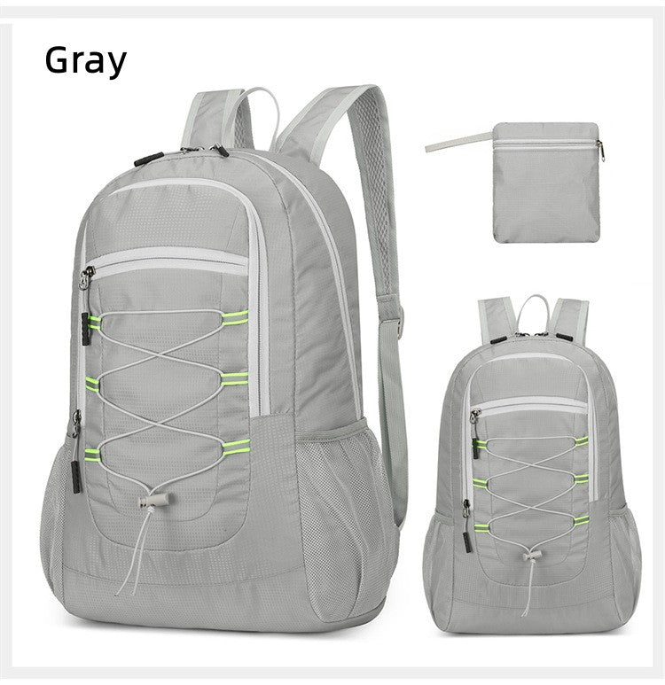 Outdoor Waterproof Light Leisure Folding Mountaineering Hiking Bike Shoulder Bag