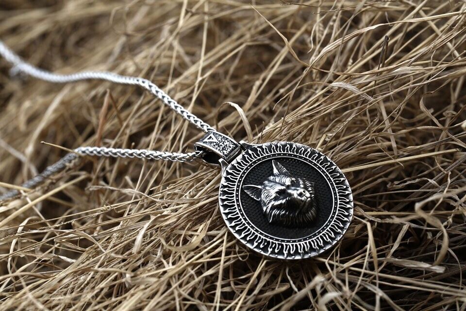 Mix Theme Fashion Vintage Viking Titanium Stainless Steel Retro Pendant