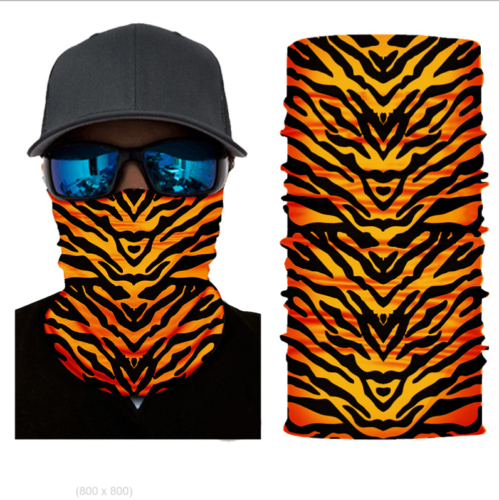 Cycling Camouflage Neck Gaiters Bandanas Fabric Motorcycle Face Masks Sunscreen