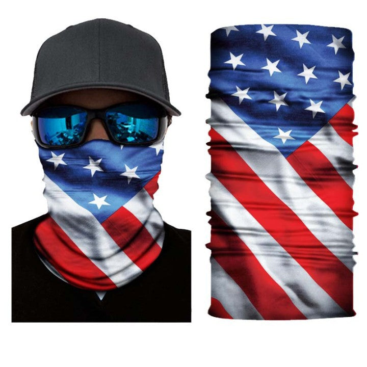 Camouflage Neck Gaiters Bandanas Fabric Cycling Motorcycle Fashion Face Masks