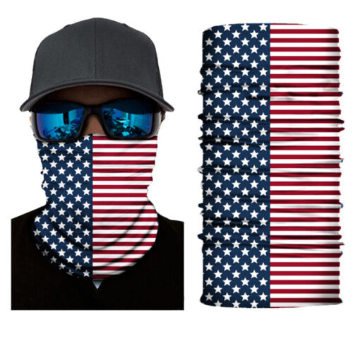 Face Mask Shield Protective Motorcycle Cycling Biker Neck Tube Scarf Headband