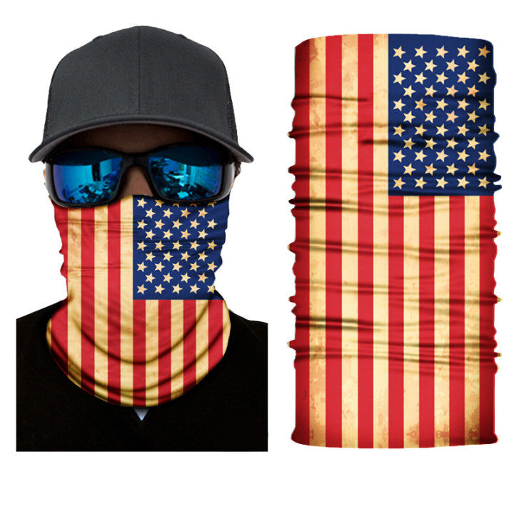 Camouflage Neck Gaiters Bandanas Fabric Cycling Motorcycle Fashion Face Masks