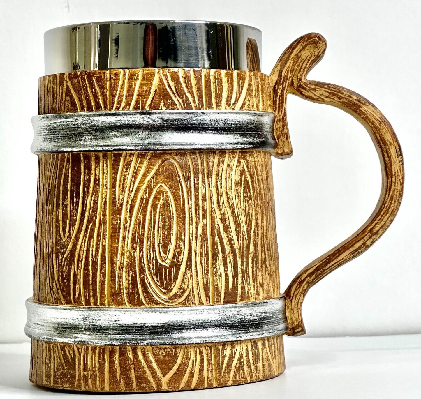 Creative Stainless Steel Mark Water Coffee Tall Cup Ice And Fire Game Cup Bottle