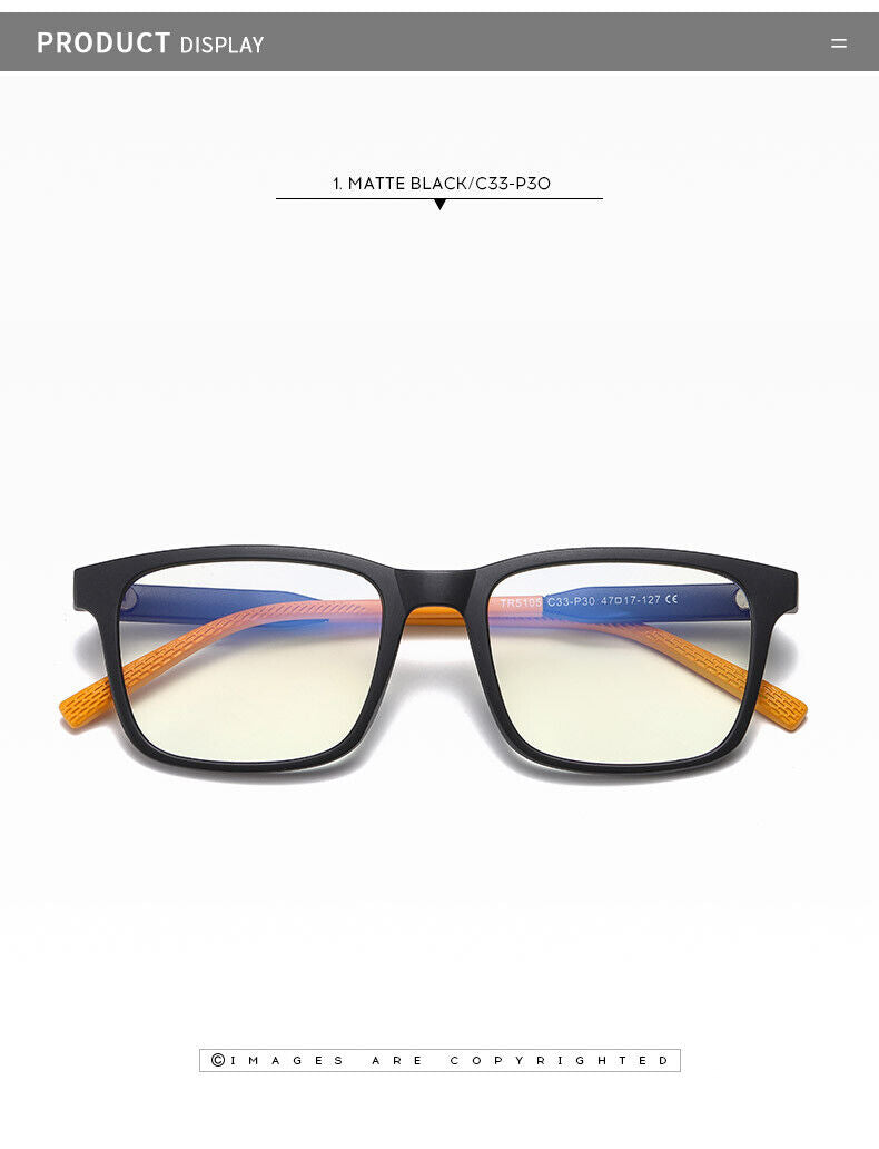 Multicolour Kids Fashion comfort Anti Blue light Children Eye Protection Glasses