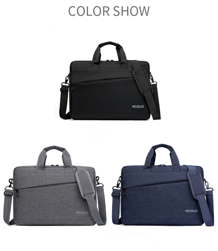 Unisex Waterproof Large Capacity Hand Shoulder Computer Bag Levity Briefcase