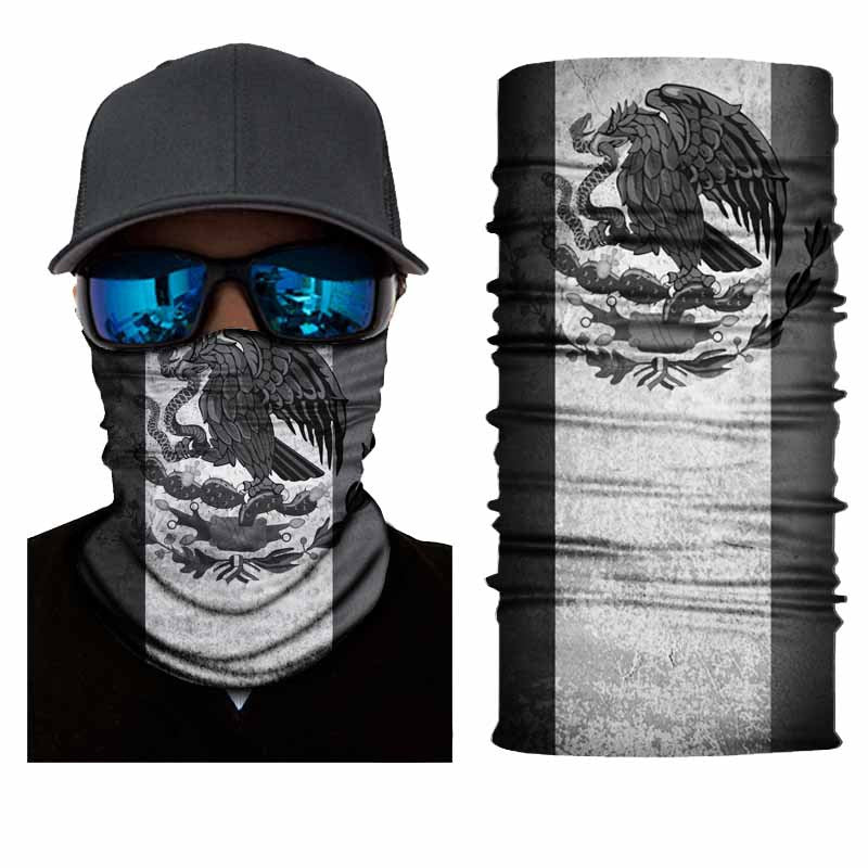 Camouflage Neck Gaiters Bandanas Fabric Cycling Motorcycle Fashion Face Masks