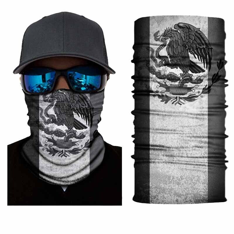Face Mask Shield Protective Motorcycle Cycling Biker Neck Tube Scarf Headband