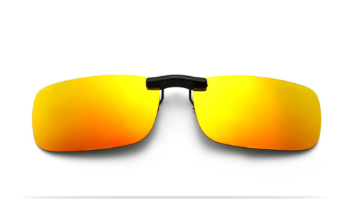 NEW 1pcs Polarized UV400 Sunglasses Clip On Driving Glasses Night Vision Len