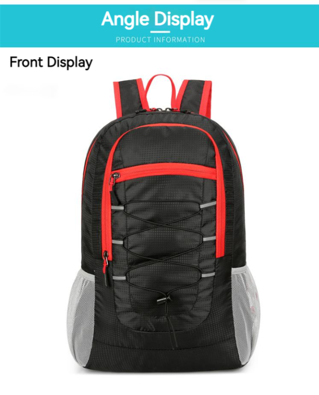 Outdoor Waterproof Light Leisure Folding Mountaineering Hiking Bike Shoulder Bag