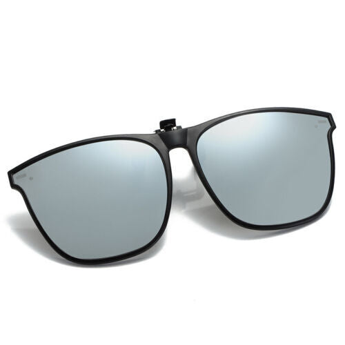 2023 Fashion Unisex Clip On Sunglasses Polarized Large Frame Short-sighted