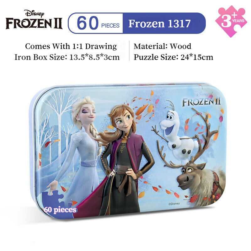 60 Pieces Jigsaw Puzzles Cartoon Frozen Puzzle Pieces Best Kids Gifts Toy