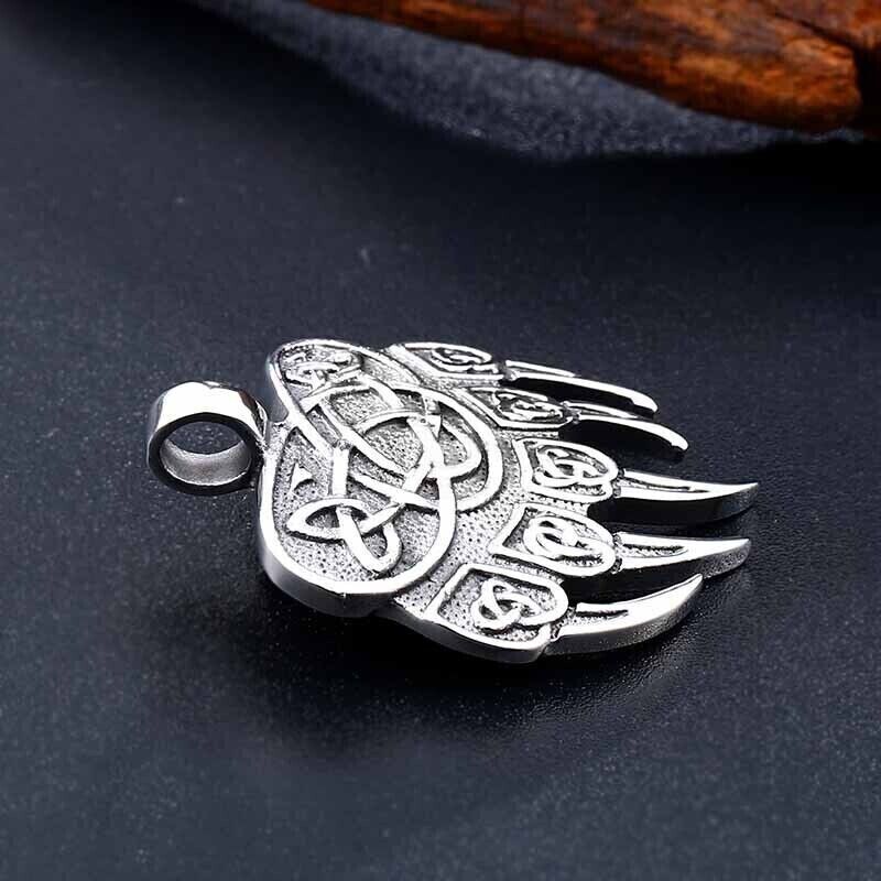 Unisex Mix Theme Stainless Steel Pendant Retro Viking Titanium Punk Necklace