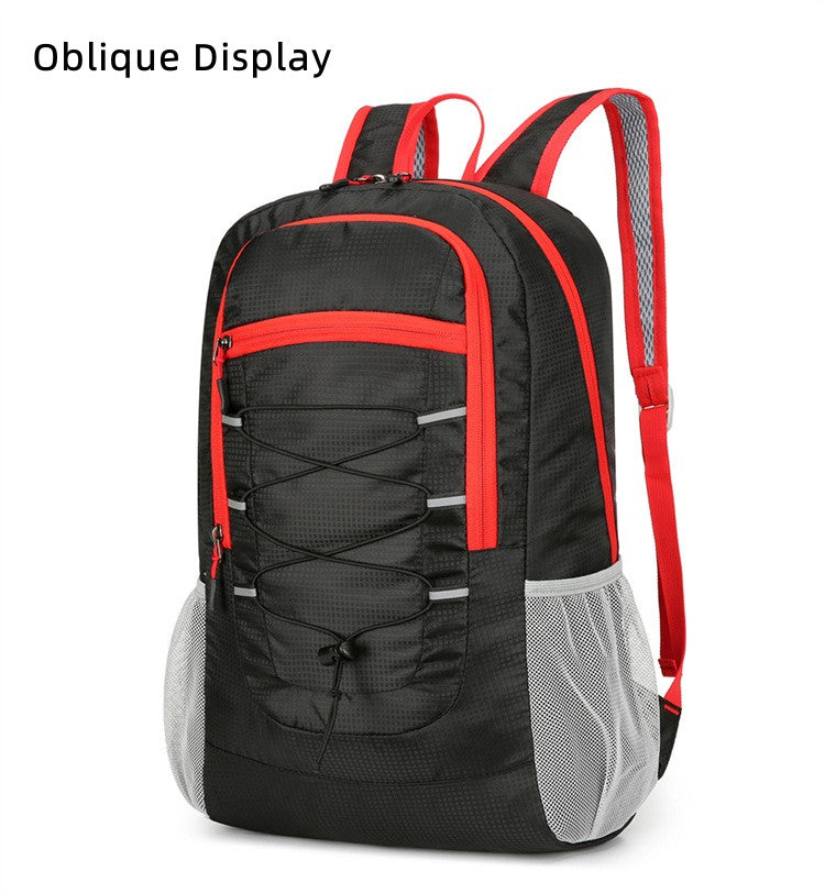 Outdoor Waterproof Light Leisure Folding Mountaineering Hiking Bike Shoulder Bag