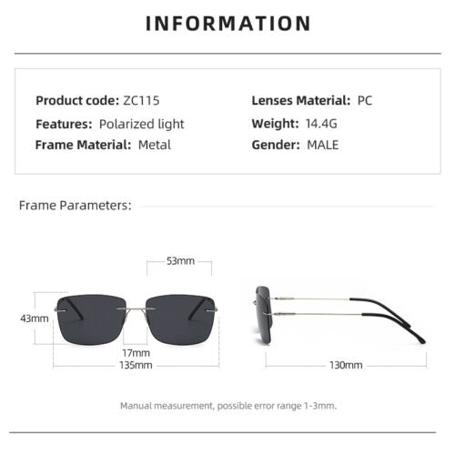 AU Quality New Style Unisex Night Vision Eyewear Anti UV400 Polarized Sunglasses