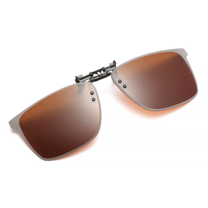 Unisex Polarized Comfortable Driving Fishing Fashion Day Night Sunglasses Clip
