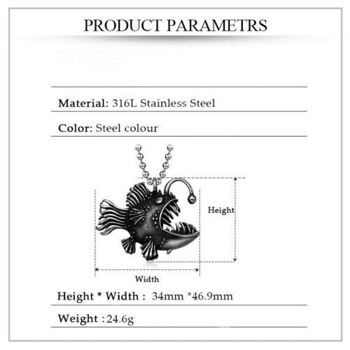 Mix Theme Retro Fox Head Sweater Chain Gemstone Titanium Steel Pendant Cat Head Necklace