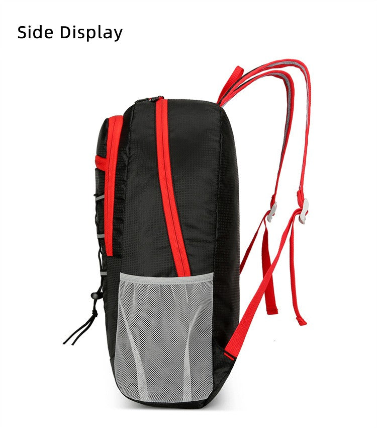 Outdoor Waterproof Light Leisure Folding Mountaineering Hiking Bike Shoulder Bag