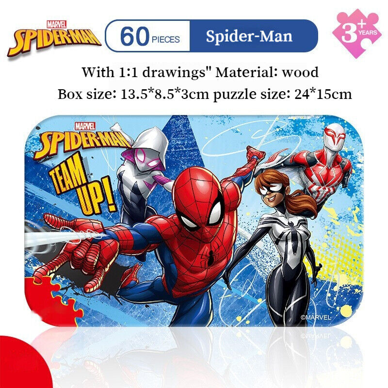 60 Pieces Jigsaw Puzzles Cartoon Frozen Puzzle Pieces Best Kids Gifts Toy