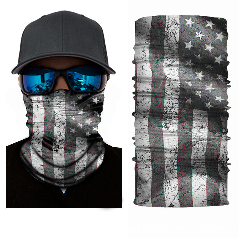 Camouflage Neck Gaiters Bandanas Fabric Cycling Motorcycle Fashion Face Masks