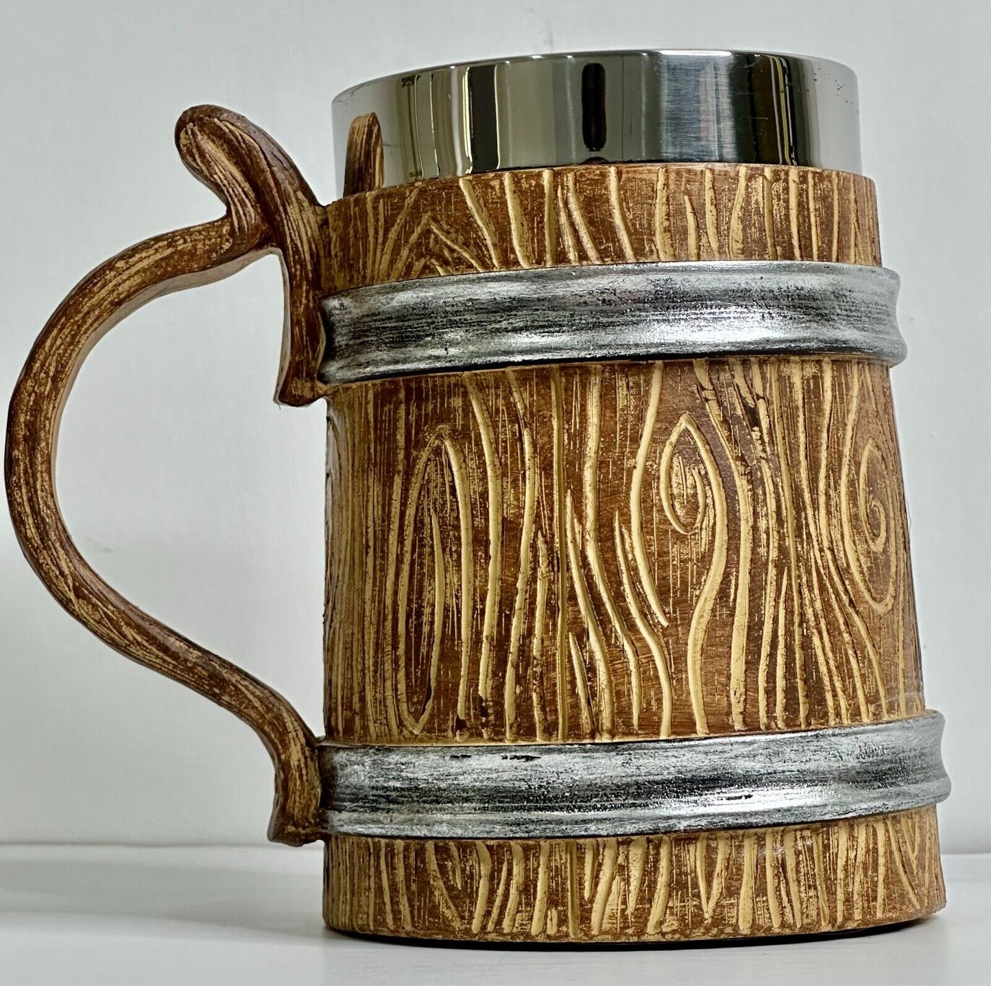 Creative Stainless Steel Mark Water Coffee Tall Cup Ice And Fire Game Cup Bottle