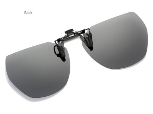 New Unisex Driving Fishing Polarized UV400 Protection Clip On Flip Up Sunglasses