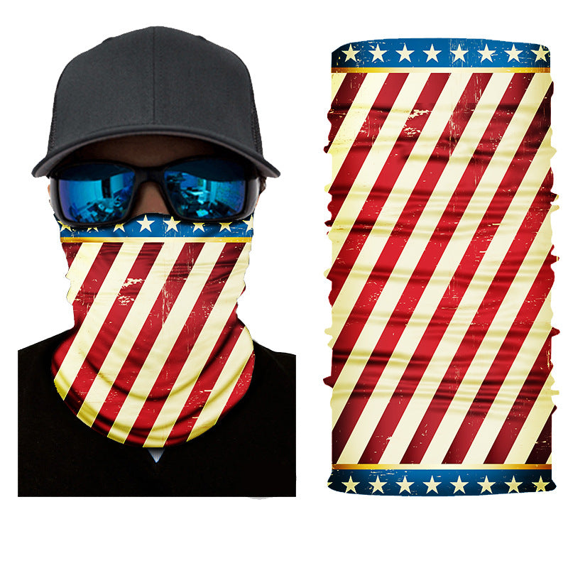 Camouflage Neck Gaiters Bandanas Fabric Cycling Motorcycle Fashion Face Masks