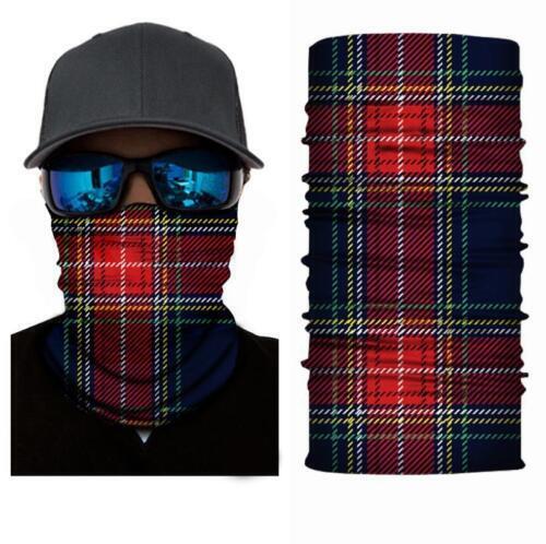 Cycling Camouflage Neck Gaiters Bandanas Fabric Motorcycle Face Masks Sunscreen