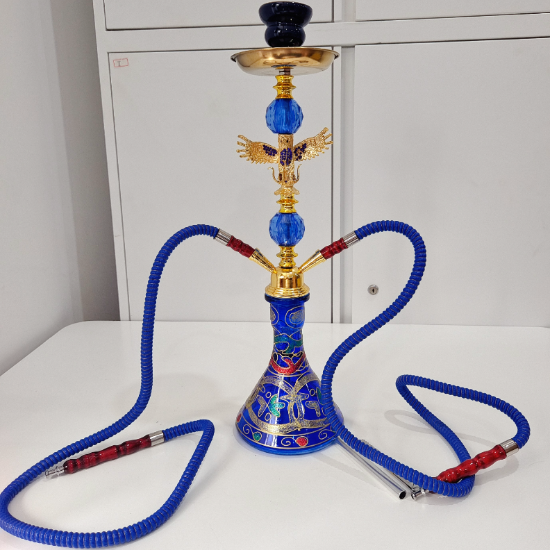 Handmade Traditional Gift Eagle Eiffel Tower Shisha Double or Four Hose Hookah