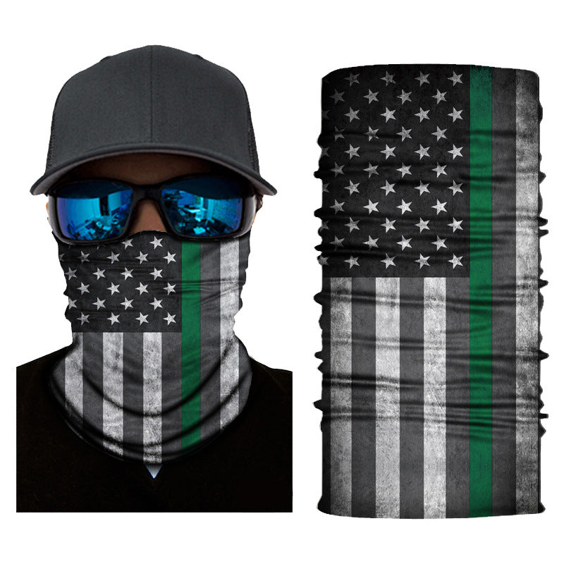 Camouflage Neck Gaiters Bandanas Fabric Cycling Motorcycle Fashion Face Masks