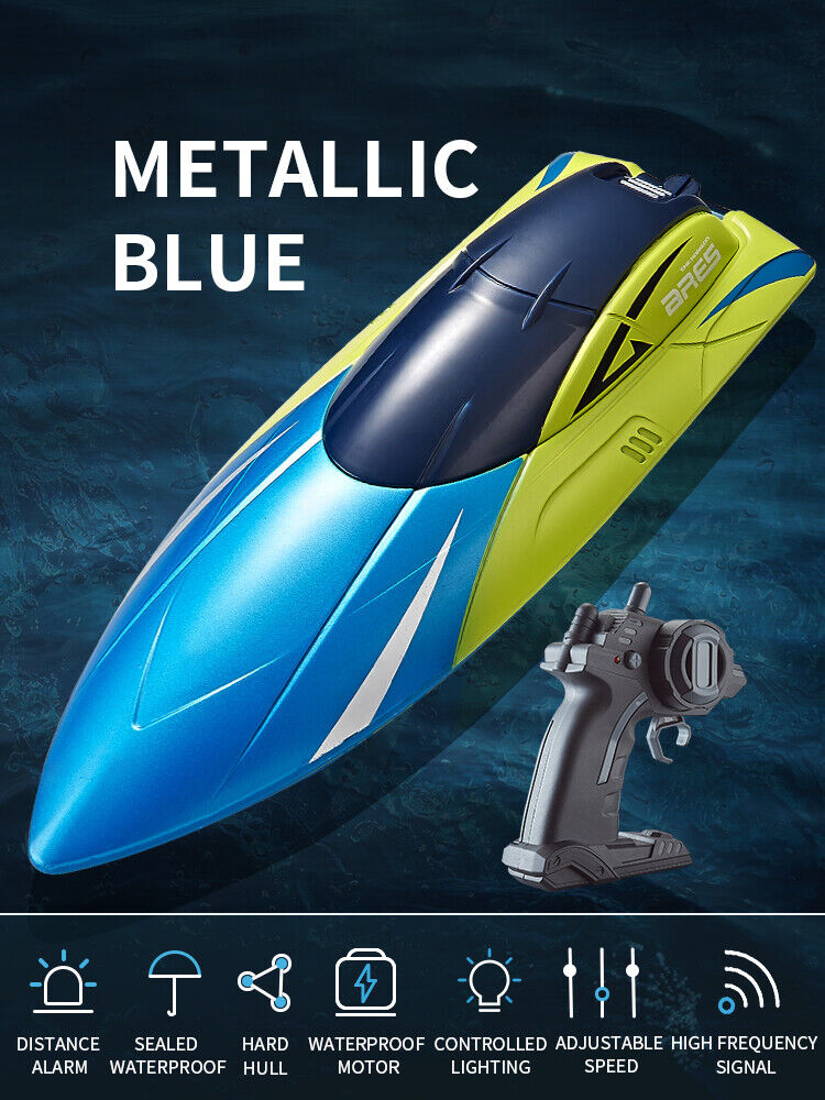 Remote Control Boat S4 Water Speed Boat Charging Waterproof Ship Children Toy