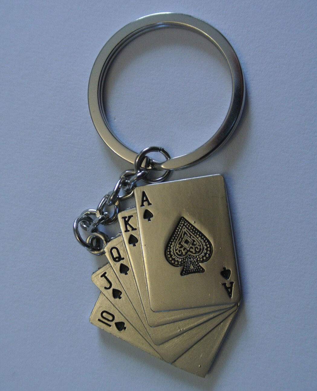 Gift Novelty Steel Alloy Keychain Ring Keyring Pendant Key Fob Funny Photo Frame