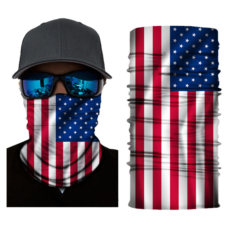 Camouflage Neck Gaiters Bandanas Fabric Cycling Motorcycle Fashion Face Masks