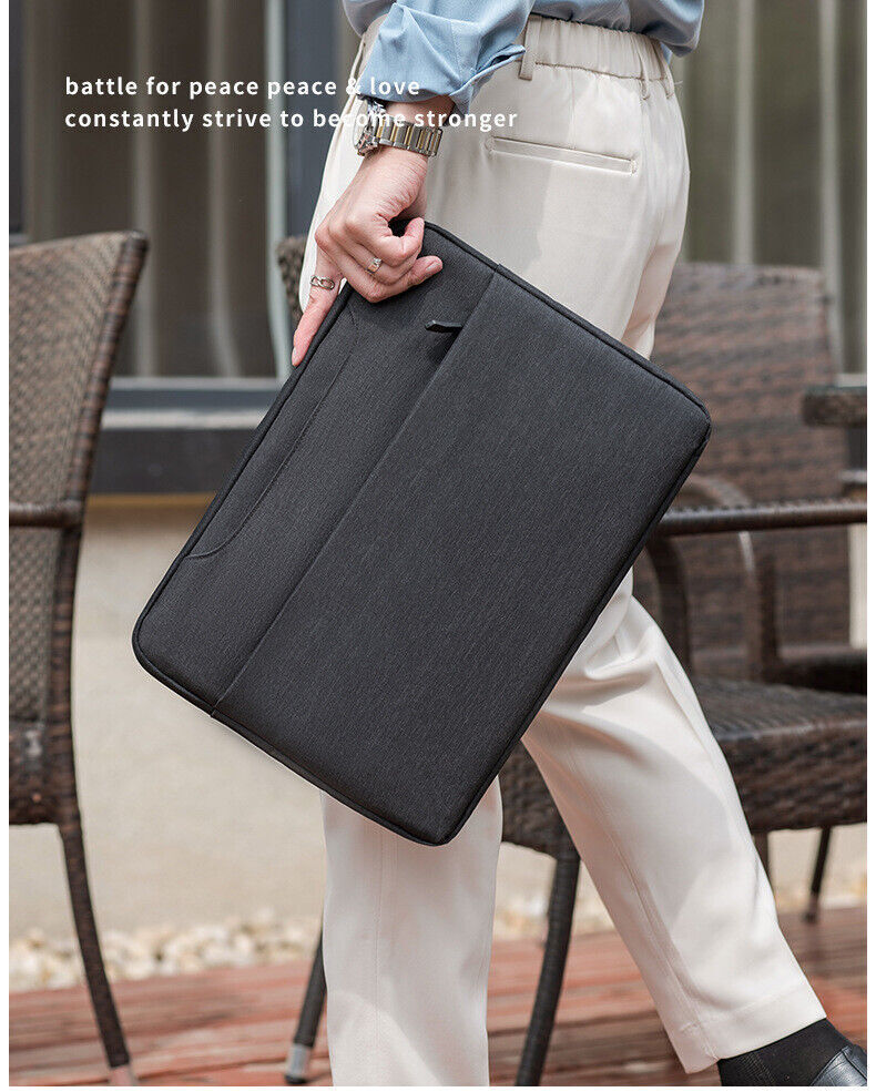 Unisex Lightweight Large Capacity Laptop Bag Travel Waterproof Briefcase 4 Color