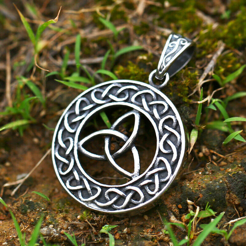 Mix Theme Fashion Vintage Viking Titanium Stainless Steel Retro Pendant