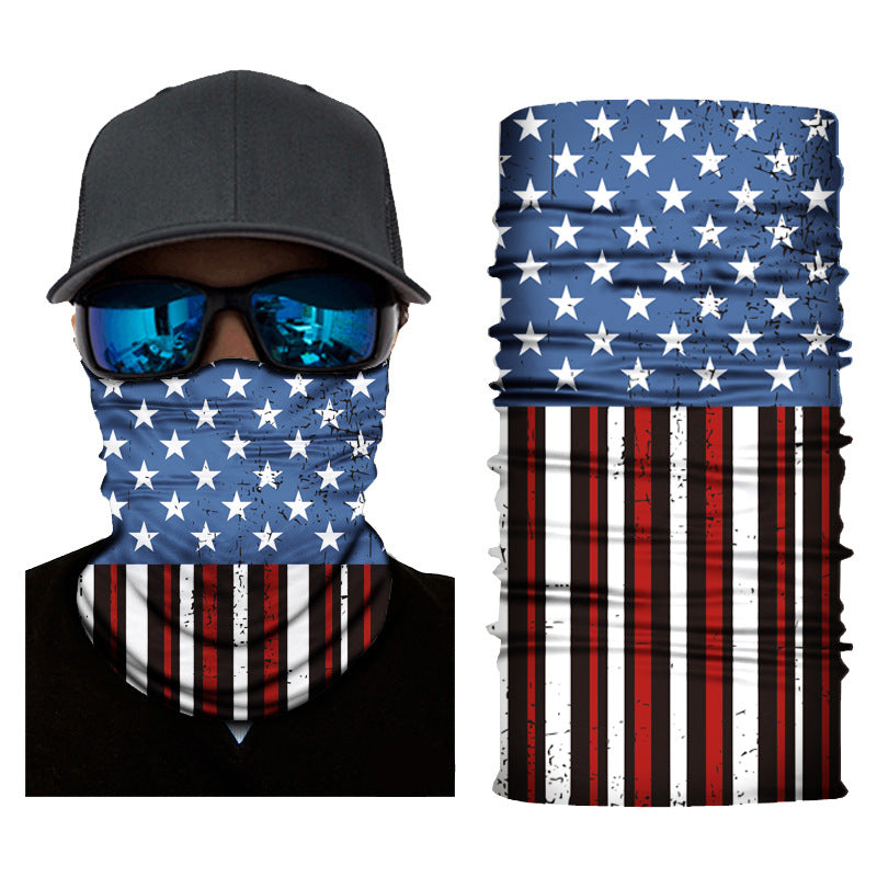 Camouflage Neck Gaiters Bandanas Fabric Cycling Motorcycle Fashion Face Masks