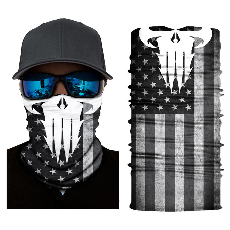 Camouflage Neck Gaiters Bandanas Fabric Cycling Motorcycle Fashion Face Masks