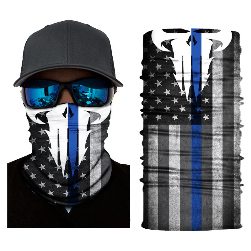 Camouflage Neck Gaiters Bandanas Fabric Cycling Motorcycle Fashion Face Masks