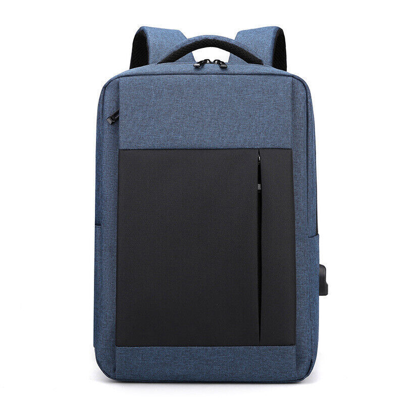 Unisex Waterproof Large Capacity Business Travel Bag USB Computer Nylon Backpack
