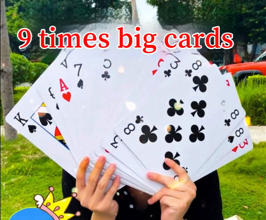 Premium Extra Large Oversized Playing Cards Game JUMBO Deck Card Creative Quirky