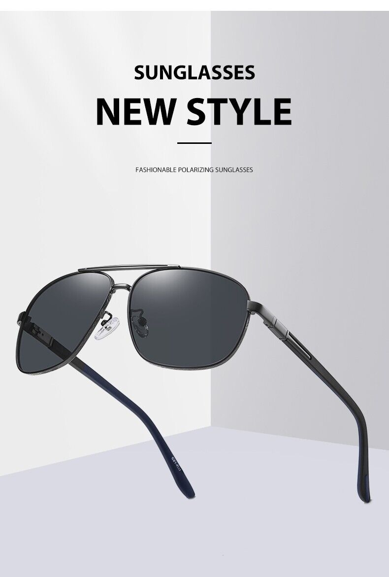 New Fashion Quality Frame Unisex Anti UV400 Polarized Driving Cycling Sunglasses