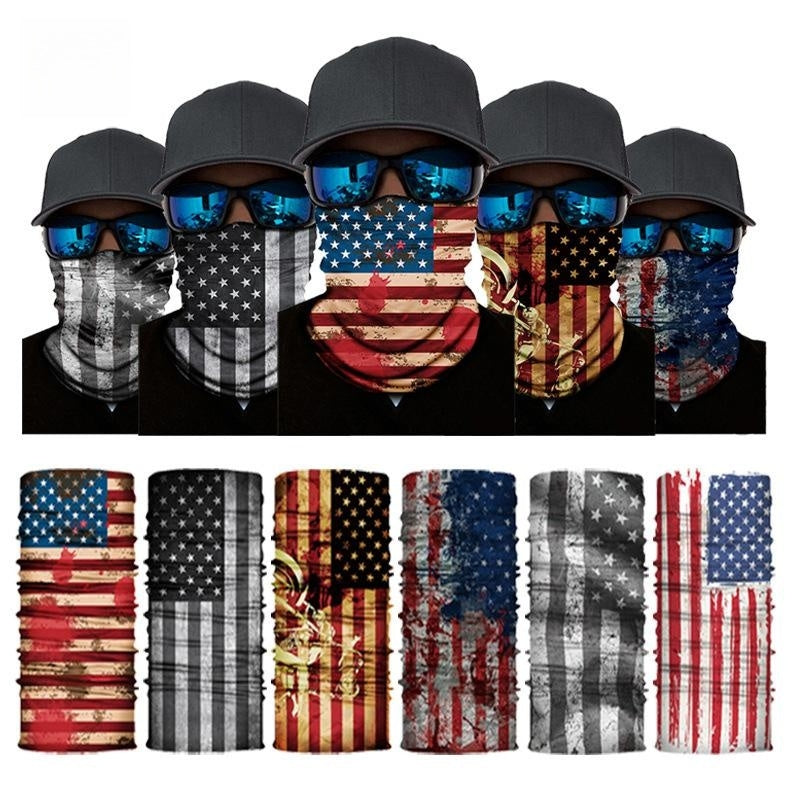 Camouflage Neck Gaiters Bandanas Fabric Cycling Motorcycle Fashion Face Masks