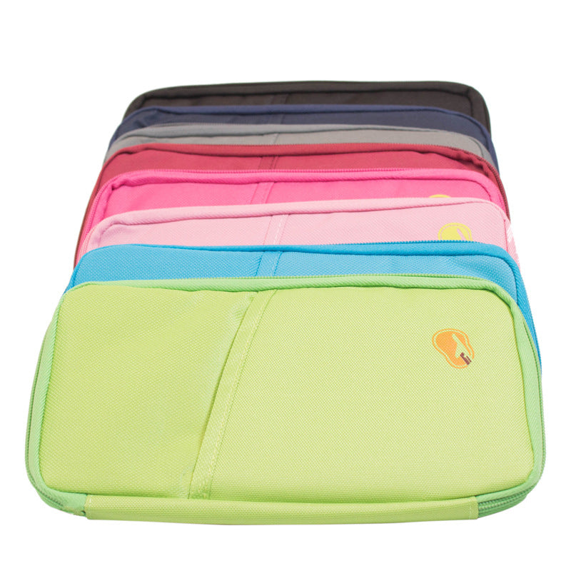 NEW TRAVEL PASSPORT HOLDER WALLET CREDIT CARD ORGANIZER BAG